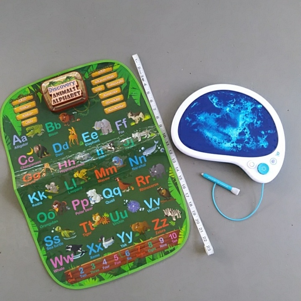 Discovery Animals Alphabet Touch Pad and Gel Color Writer Tablet Toys - Picture 5 of 5